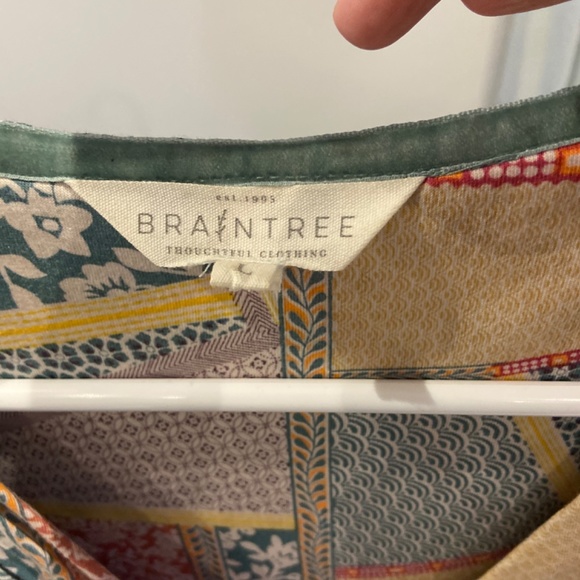 Ladies patchwork print dress - Picture 3 of 4